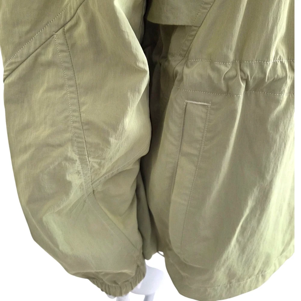 Lululemon Evergreen Anorak Packable Jacket Pullover Womens 8 Green Windbreaker - Picture 8 of 16